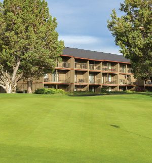 Golf course at Worldmark Eagle Crest, a timeshare resort in Redmond, OR.